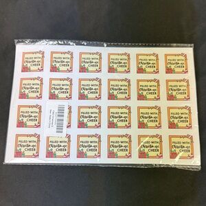 Festive Holiday Stickers 10 pages FILLED WITH CHRISTMAS CHEER square 240 total